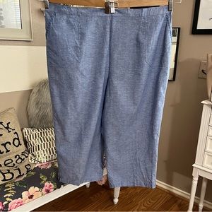 Alfred Dunner classic fit capri pants size 24W